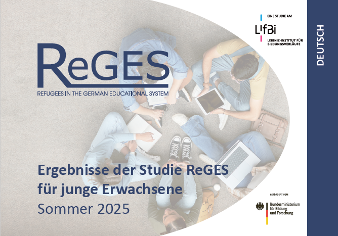 Ergebnisflyer 2025 für junge Erwachsene zur Studie ReGES (Deutsch)